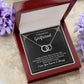 To My Beautiful Girlfriend, I Love You Forever & Always - Perfect Pair Necklace - Gift for Girlfriend