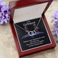 To My Girlfriend, My Love Is Always There - Perfect Pair Necklace - Gift for Girlfriend
