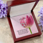 My Lovely Bonus Mom, May Your Heart Be Happy. May Your Days Be Bright - Perfect Pair Necklace - Gift for Mom