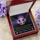 To My Girlfriend, Happy Valentine's Day - Perfect Pair Necklace - Gift for Girlfriend