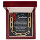 To My Soulmate, Thankful To Have You As My Wife - Forever Linked Necklace - Gift for Wife