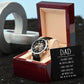 Dad, I Have Loved You My Whole Life - Men's Openwork Watch - Gift for Dad