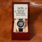 Son, You're One of a Kind - Happy Birthday - Men's Openwork Watch - Gift for Son
