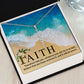 Believe That You Have Received It - Faith Cross Necklace - Gift for Him - Gift for Her