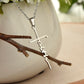 Faith Is Your Miracle Working Power - Faith Cross Necklace - Gift for Him - Gift for Her