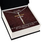 Stand Firm In The Faith - Faith Cross Necklace - Gift for Him - Gift for Her