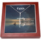 Faith is Trusting God Even When You Don't Understand - Faith Cross Necklace - Gift for Him - Gift for Her