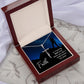 Faith is Trusting God Even When You Don't Understand His Plan -  Faith Cross Necklace - Gift for Him - Gift for Her