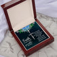 Faith It Makes Things Possible, Not Easy - Faith Cross Necklace - Gift for Him - Gift for Her