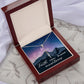 Faith Can Move Mountains -  Faith Cross Necklace - Gift for Him - Gift for Her