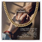 To My Soulmate, I Have Finally Found The Missing Piece In My Life - Cuban Link Chain Necklace - Gift for Him