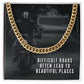 Dad, Difficult Roads Often Lead To Beautiful Places - Cuban Link Chain Necklace - Gift for Dad