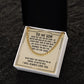 To My Son, Never Feel That You Are Alone - Cuban Link Chain - Gift for Son