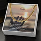 To My Friend, I Am Glad To Call You A Family - Cuban Link Chain Necklace - Gift for Friend