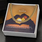 To My Boyfriend, I Want To Thank You For Always Being There For Me & Making Me Feel So Loved - Cuban Link Chain Necklace - Gift for Boyfriend