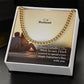 To My Husband, I Wanted To Spend Every Single Valentine's Day With You - Cuban Link Chain Necklace - Gift for Husband