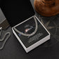 Dear Nephew, I Will Not Experience Old Age In Its True Essence Since Having You Around Makes Me Feel Young Forever - Cuban Link Chain Necklace - Gift for Nephew