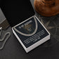 To My Husband, He Creates The Toughest Soldiers Through Life's Through Life's Hardest Battles - Cuban Link Chain - Gift for Husband