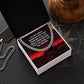 Dad, It's About Being Better Than You Were The Day Before - Cuban Link Chain Necklace - Gift for Dad