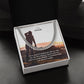 To My Friend, Love and Friendship Go Side By Side But The Friendship Remains Forever - Cuban Link Chain Necklace - Gift for Friend
