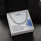 To My Husband, Thank You, My Love - Cuban Link Chain Necklace - Gift for Husband