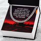 Dad, It's About Being Better Than You Were The Day Before - Cuban Link Chain Necklace - Gift for Dad