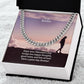 To My Brother, Hope Your Valentine's Day Bring You Happy Thoughts - Cuban Link Chain Necklace - Gift for Brother