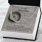 To My Grandpa, You Have Been The Coolest Grandfather Ever - Cuban Link Chain Necklace - Gift for Grandpa