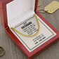To My Husband, In A Heartbeat I'll Keep Choosing You - Cuban Link Chain - Gift for Husband