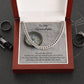 To My Grandpa, You Have Been The Coolest Grandfather Ever - Cuban Link Chain Necklace - Gift for Grandpa