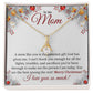 To My Mom, Merry Christmas I Love You So Much - Alluring Beauty Necklace - Gift for Mom