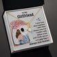 To My Girlfriend, I Love You Always and Forever - Alluring Beauty Necklace - Gift for Girlfriend