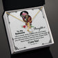 To My Bookworm Daughter, Never Forget How Far You've Come - Alluring Beauty Necklace - Gift for Daughter