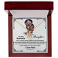 To My Bookworm Daughter, Never Forget How Far You've Come - Alluring Beauty Necklace - Gift for Daughter