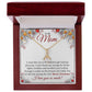 To My Mom, Merry Christmas I Love You So Much - Alluring Beauty Necklace - Gift for Mom