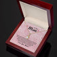 To My Mom, Thank You For Being The Greatest Mom In The World - Alluring Beauty Necklace - Gift for Mom