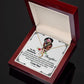 To My Bookworm Daughter, Never Forget How Far You've Come - Alluring Beauty Necklace - Gift for Daughter