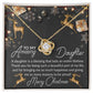 To Amazing Daughter, Thank You for Being such a Beautiful Part of My Life - Love Knot Necklace - Gift for Daughter