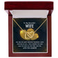 To My Beautiful Wife, You Are The Most Precious Treasure I Have Ever Had In Life - Interlocking Hearts Necklace - Gift for Wife