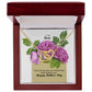 You Always Put Our Needs First With Tender Love - Happy Mother's Day! - Interlocking Hearts Necklace - Gift for Mom