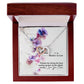To My Mother in law, Thanks For Being The Best Mother-in-law in the Whole World - Interlocking Hearts Necklace - Gift for Mother in law
