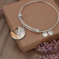 Faith Can Move Mountains - Circle Bangle - Gift for Her