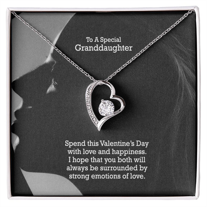 To A Special Granddaughter, Spend This Valentine&