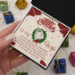 To My Wife, I Truly Hope You Have A Beautiful Christmas - Forever Love Necklace - Gift for Wife
