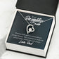 To My Daughter, Precious Little Girl To Extraordinary Young Woman - Forever Love Necklace - Gift for Daughter