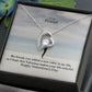 To My Friend, You Added A New Color To My Life - Forever Love Necklace - Gift for Friend