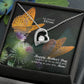 Happy Mother's Day - I Aspire To Be As Kind & Amazing As You Are, Mom! - Forever Love Necklace - Gift for Mom