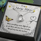 To My Nurse Mom, Not Just My Mom Also My Hero - Forever Love Necklace - Gift for Mom