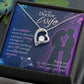 To My Doctor Wife, Thank You For All Your Hard Work - Forever Love Necklace - Gift for Wife