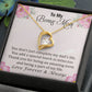 To My Bonus Mom, Thank You for Being an Amazing Mom - Forever Love Necklace - Gift for Mom